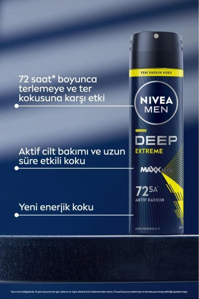 Nivea Men Deep Extreme Deodorant 150 ml - 2