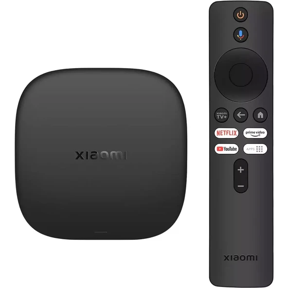Xiaomi Mi Box S 4K 3. Nesil Android Tv Box (Xiaomi Türkiye Garantili)