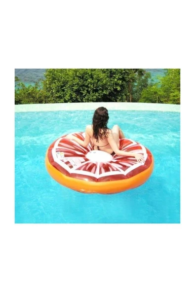 Jilong 37349 Deniz Havuz Yatağı Büyük Boy Portakal Adası 148cm