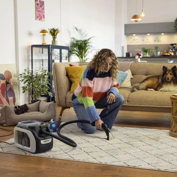 Karcher SE 3 Compact Halı Yıkama Makinesi - Beyaz - 6