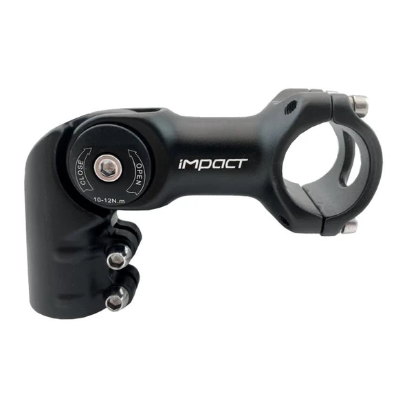 Impact Gidon Boğazı Ayarlı, 31.8-28.6, 90 mm, Siyah