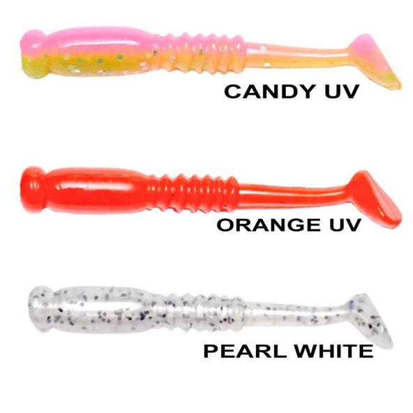 Ryuji Rock Tail 4 Cm 12 Adet Kokulu Silikon Yem - 3