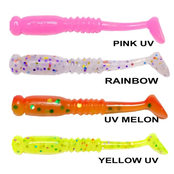 Ryuji Rock Tail 4 Cm 12 Adet Kokulu Silikon Yem - 4