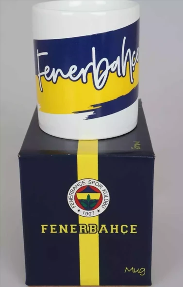 Fenerbahçe Lisanslı Seramik Kupa - 3