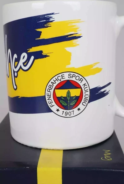 Fenerbahçe Lisanslı Seramik Kupa - 7
