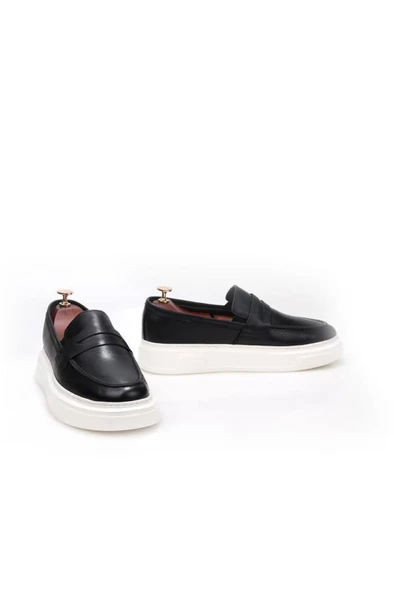 Pisagor Ps-33070 Erkek Hakiki Deri Günlük Ayakkabı - 4