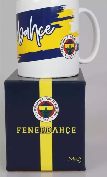 Fenerbahçe Lisanslı Seramik Kupa - 5