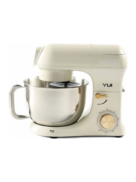 Yui M-200 Multi Fonksiyonel 1800 W 6 lt Krem Gold Stand Mikser - 2