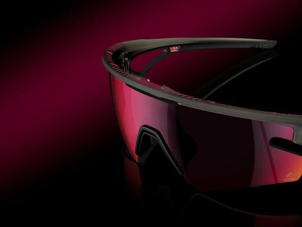 Oakley Sphaera Slash Giro D'Italia Özel Seri Güneş Gözlüğü 949909 Giro Grey Smoke Prizm Road - Resim 2