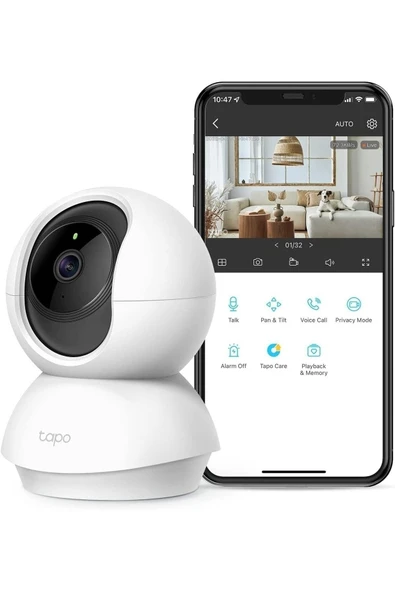 Tapo C210 2K UHD 360 Derece Açılı Smart IP Kamera