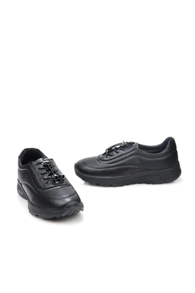 Papuçcity Trendi 5260 Ortopedik Kadın Günlük Hakiki Deri Ayakkabı - 8