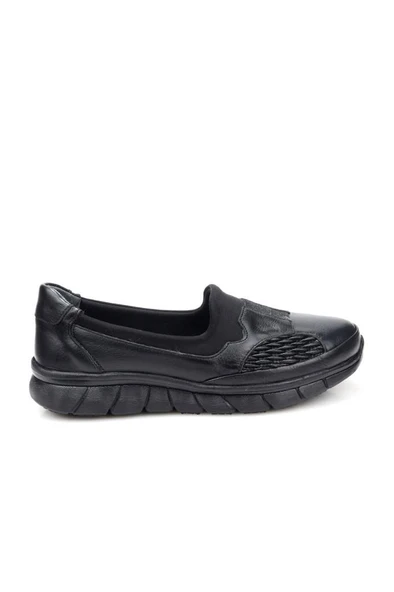 Papuçcity Trendi 4217 Ortopedik Kadın Deri Günlük Ayakkabı ürün görseli