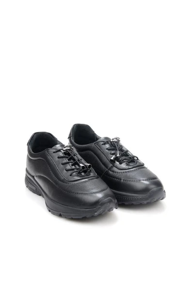 Papuçcity Trendi 5260 Ortopedik Kadın Günlük Hakiki Deri Ayakkabı - 7