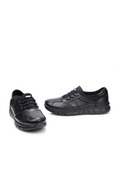 Papuçcity Trendi 2000 Ortopedik Kadın Deri Günlük Ayakkabı - 3