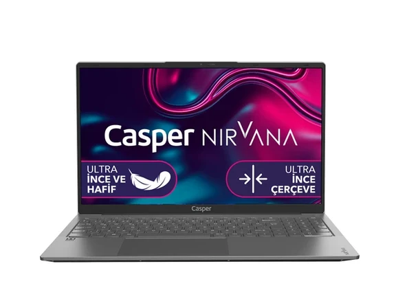Casper Nirvana X600.1270-BF00X-G-F Intel Core i7-12700H 16GB RAM 1TB NVME SSD Freedos