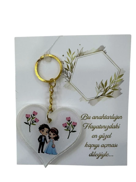 BUTİK CENTER KARTLI ANAHTARLIK 10 ADET