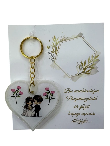 BUTİK CENTER KARTLI ANAHTARLIK 10 ADET - 4