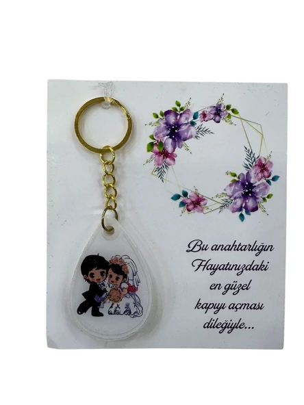 BUTİK CENTER KARTLI ANAHTARLIK 10 ADET - 2