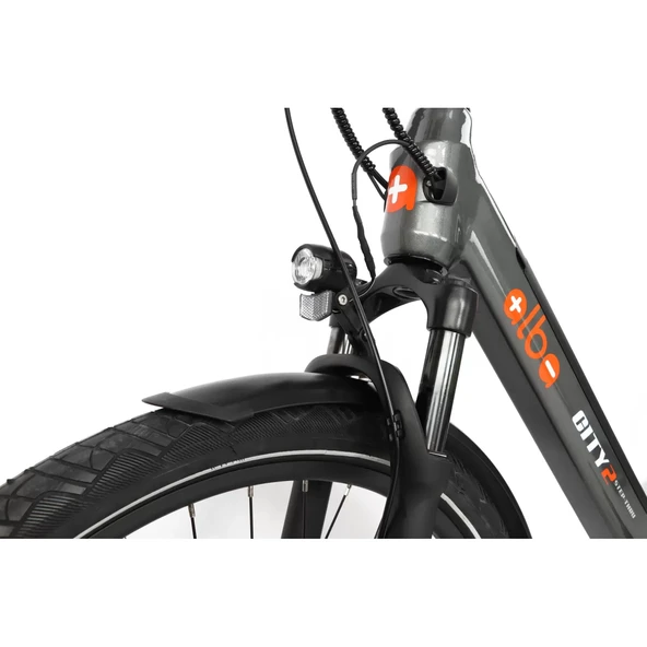 Alba City 2 Elektrikli 28 Jant Alüminyum Gövde H.Disk Şehir Bisikleti - Resim 8