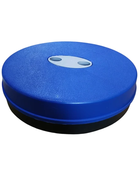 Lacivert Teleskopik Katlanabilir Akordiyon Kamp Taburesi - Resim 3