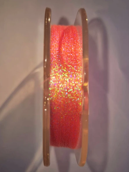 Eagenset Ultraviyole UV Neon Kırmızı Kristal Damla Çapari Simi Makarada - 10
