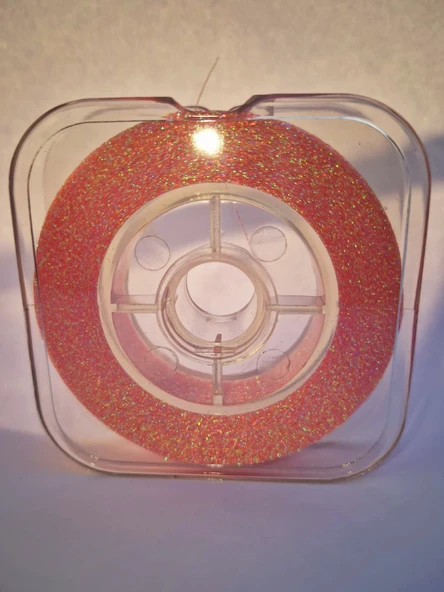 Eagenset Ultraviyole UV Neon Kırmızı Kristal Damla Çapari Simi Makarada - 8