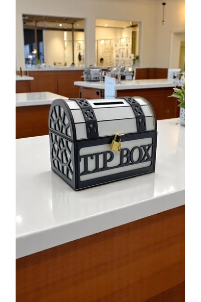SLY-Tip Box Bahşiş Kutusu Ve Kumbara Sandık Tipi Tipbox