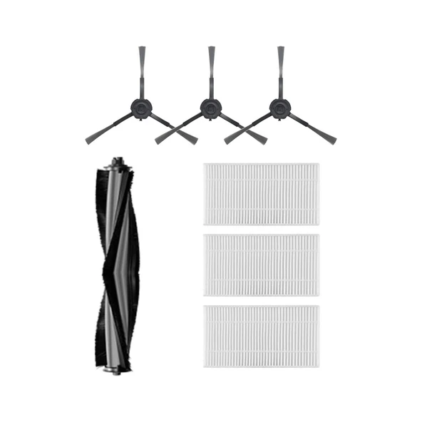 Srfn Ticaret Viomi V5 Pro Robot Süpürge Uyumlu 7'li Yedek Parça Seti ürün görseli 1