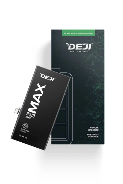 Deji iPhone 12 Batarya 3310 mAh Mucize Batarya Deji - 3