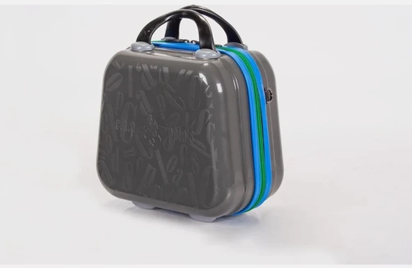 Mini Valiz Çanta - Seyahat Çantası - Kişisel Bakım Çantası - Kozmetik Makyaj Çantası - Kabin Bagajı - 2