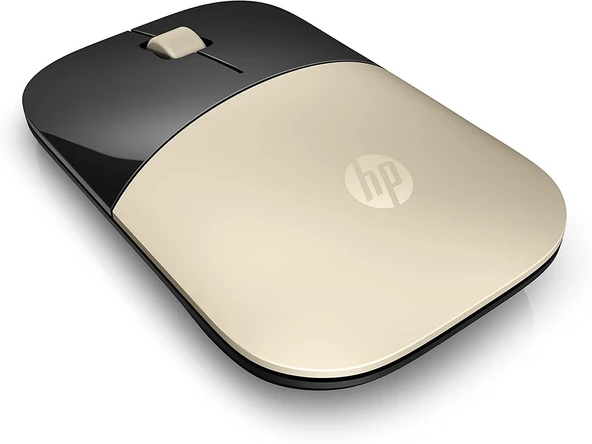 HP X7Q43AA Z3700 Kablosuz Mouse - Gold - 4