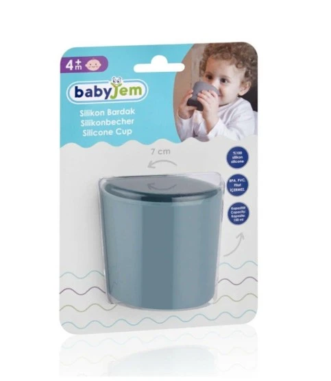 BabyJem Silikon Bardak 714 Mint