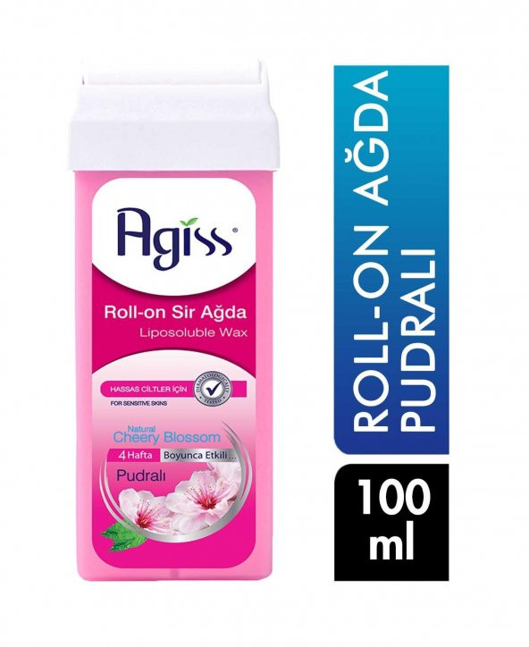 Agiss Roll On Sir Ağda Pudralı Hassas Ciltler 100 Ml