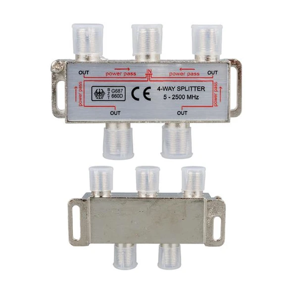 Mag 5-2500 Mhz 1/4 Splitter - 2