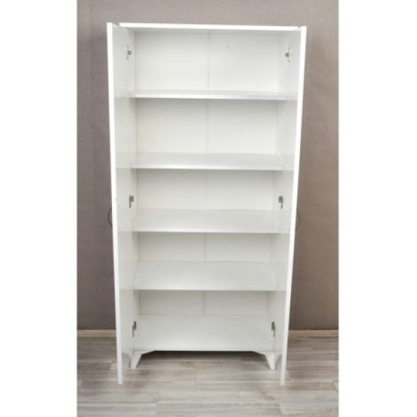 Aysimahome İki Kapaklı Banyo Dolabı Kiler Dolabı Çok Amaçlı Dolap