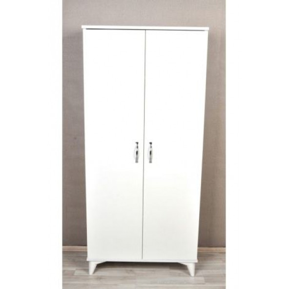 Aysimahome İki Kapaklı Banyo Dolabı Kiler Dolabı Çok Amaçlı Dolap - 3