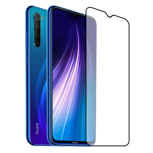 Xiaomi Redmi Note 8 Ekran Koruyucu 20D Temperli Ekstra Cam - 2