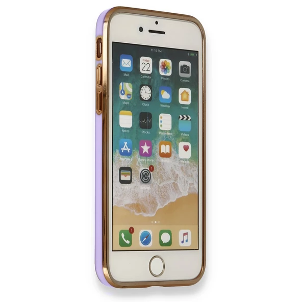 iPhone 7 / 8 Kılıf Liva Lazer Silikon Kapak - 11