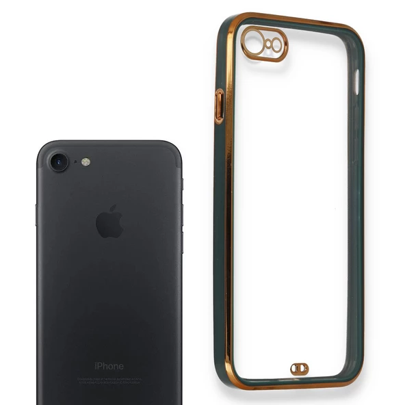 iPhone 7 / 8 Kılıf Liva Lazer Silikon Kapak - 6