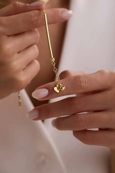 Çağla Model Balık Sırtı Bileklik 17+3 cm - 3