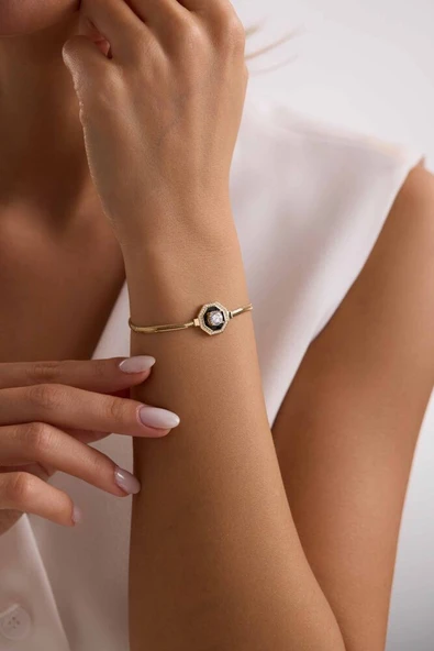 Çağla Model Balık Sırtı Bileklik 17+3 cm ürün görseli 1