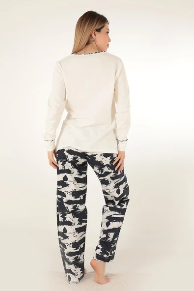 Miorre Desenli Kadın Pijama Takımı - 6