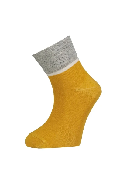 Bibaby Biorganic Lady Yaş Kısa Soket Çorap 68423 Hardal ürün görseli