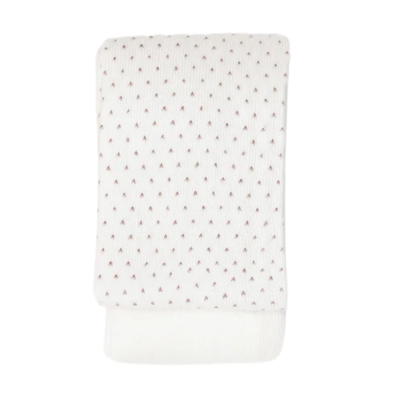 Bibaby Biorganic Klasik Puanlı Külotlu Çorap 68438 Ekru - 4