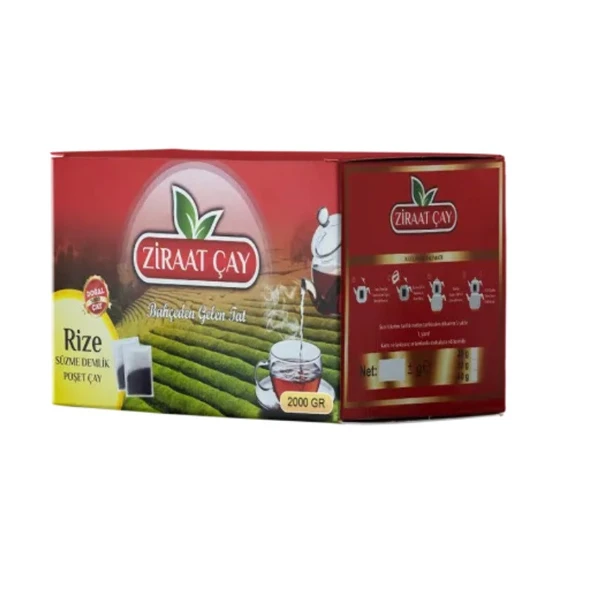 Ziraat Çay Süzme Demlik Poşet Çay 25 Gr - 2 Kg