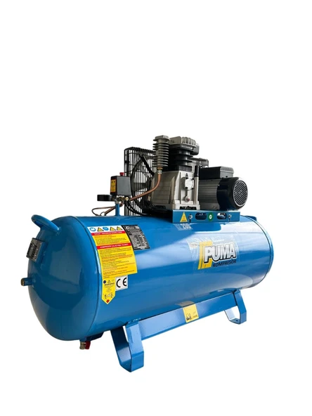 Puma 200 LT ALÜMİNYUM KAFA PİSTONLU KOMPRESÖR 3 HP, 8 BAR, 2 PİSTON,220 V MONOFAZE - 3