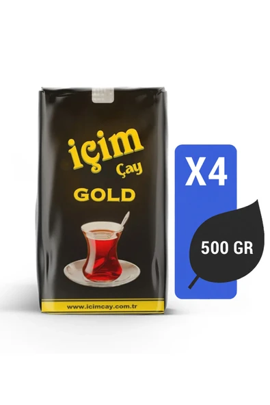 İçim Çay Gold 500 Gr X 4 Adet ürün görseli 1