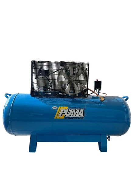 Puma 200 LT ALÜMİNYUM KAFA PİSTONLU KOMPRESÖR 3 HP, 8 BAR, 2 PİSTON,220 V MONOFAZE - 4