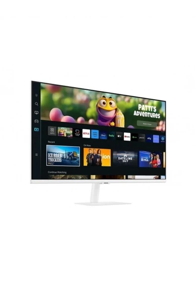 Samsung ODYSSEY M5 LS27CM501EUXUF 27" 4Ms 60Hz FHD HDR10 BEYAZ SMART MONİTÖR