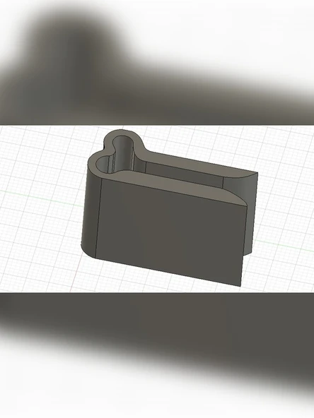 print studıo  Citroen BX - Bagaj kapağı klipsi